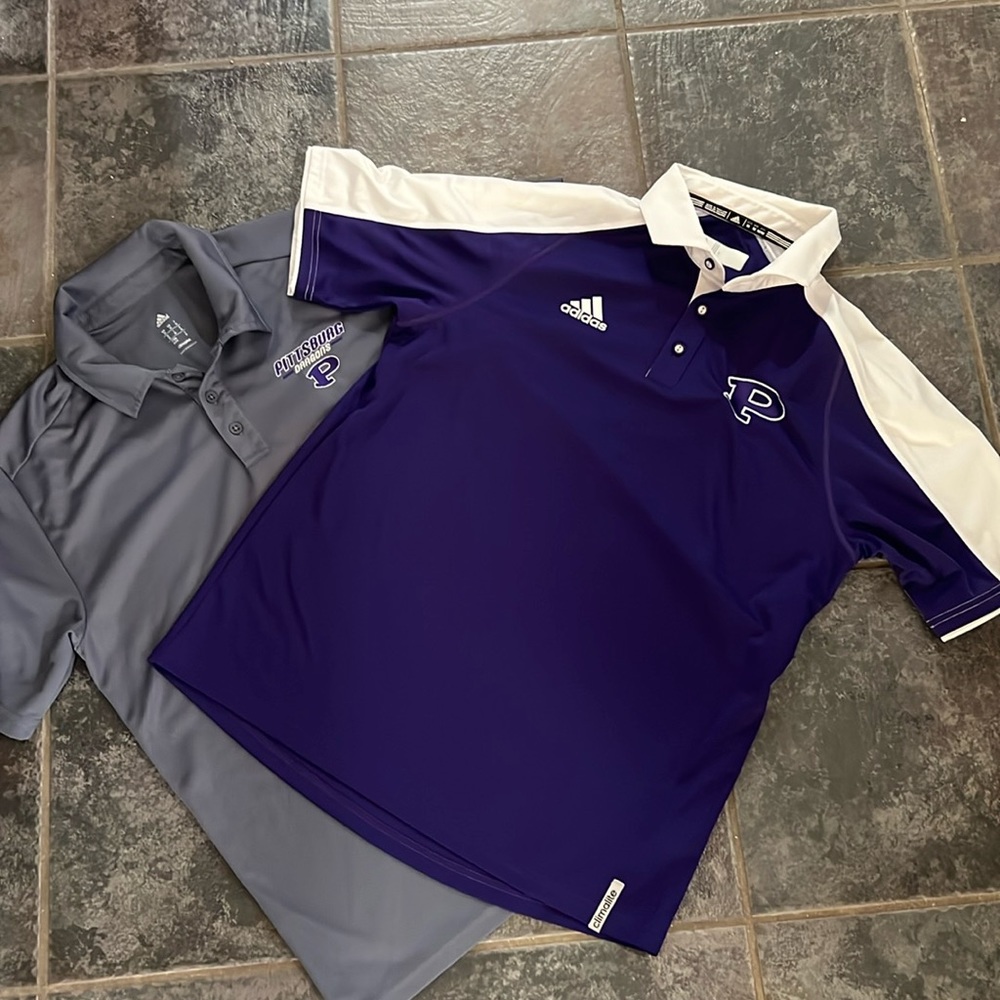 Men’s size M -Adidas polo bundle. Perfect condition.